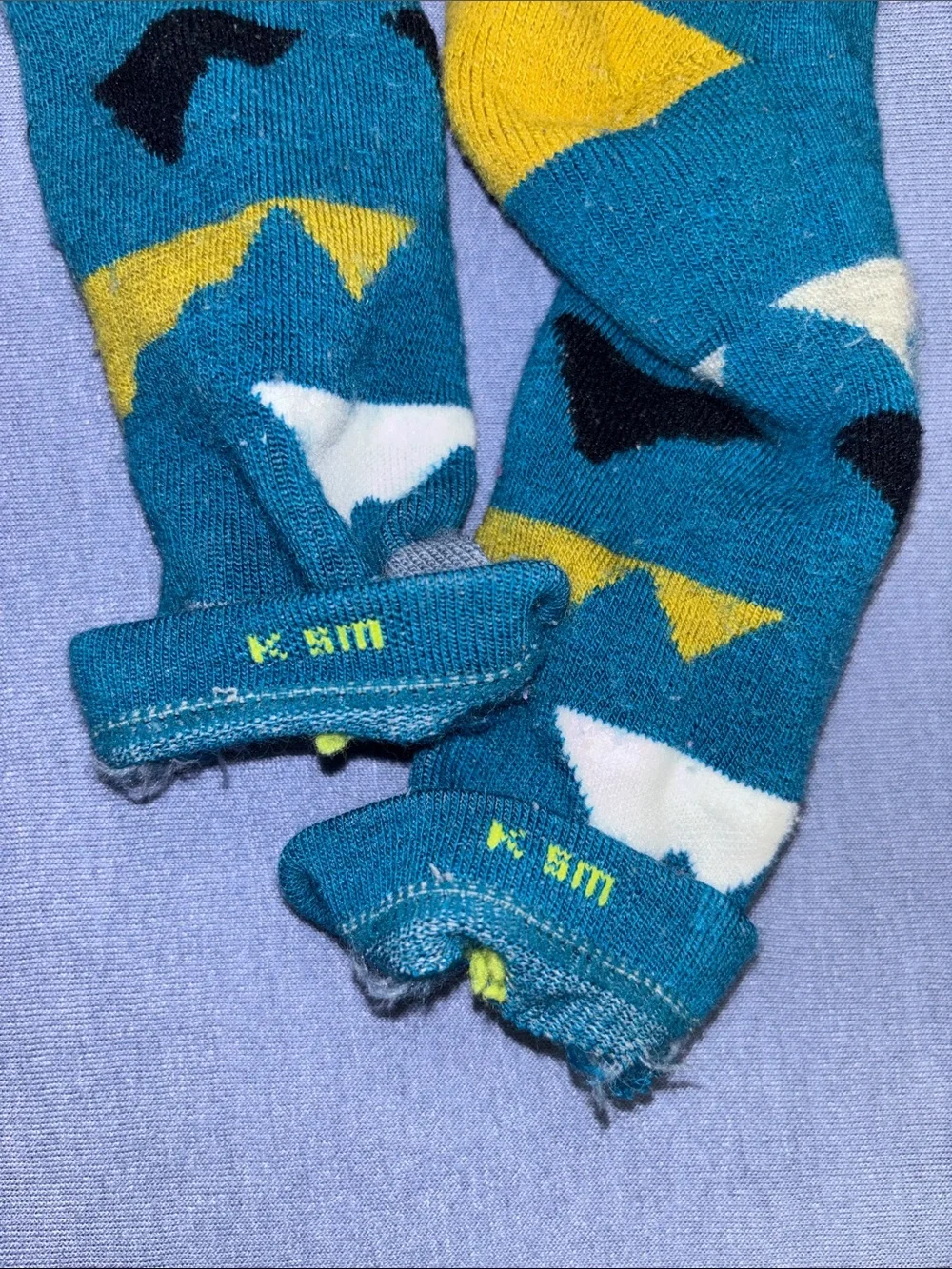 Smartwool cushioned ski snow snowboard merino wool socks OTC kids S K-SM
